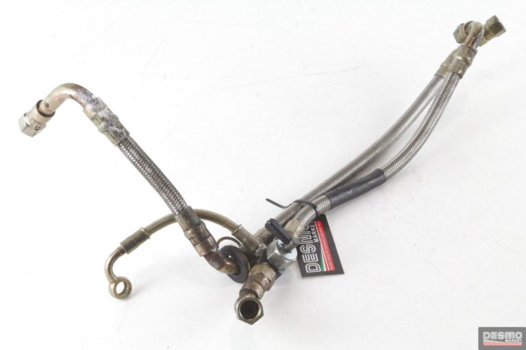 Coppia tubi radiatore olio ducati monster 600 750 900