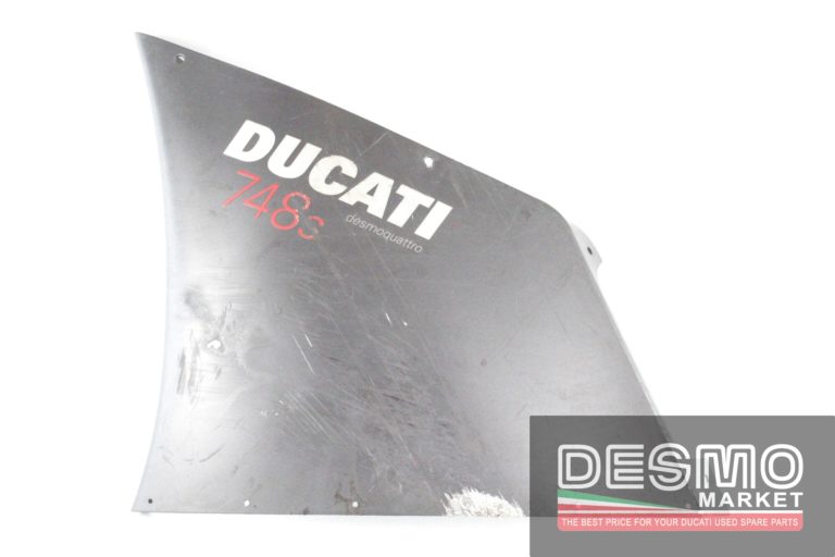 carena superiore alta sinistra grigia ducati 748 998 MY 2002 3436