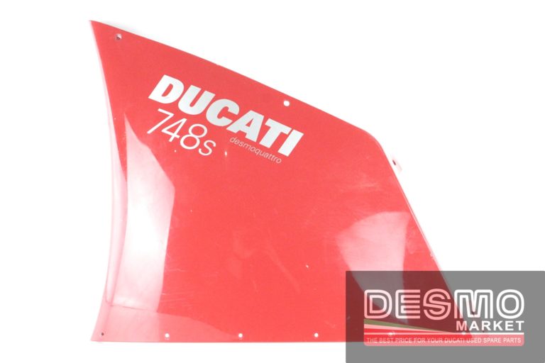 carena superiore alta sinistra rossa ducati 748 998 MY 2002 3433