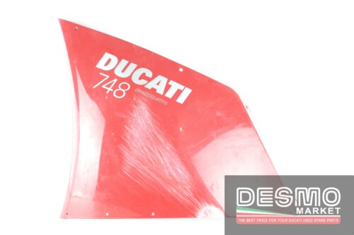 carena superiore alta sinistra rossa ducati 748 998 MY 2002 3434