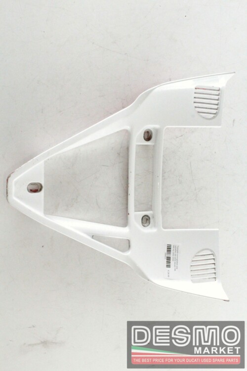 Triangolo convogliatore aria radiatore olio white ducati 749 999 my 2002 2004