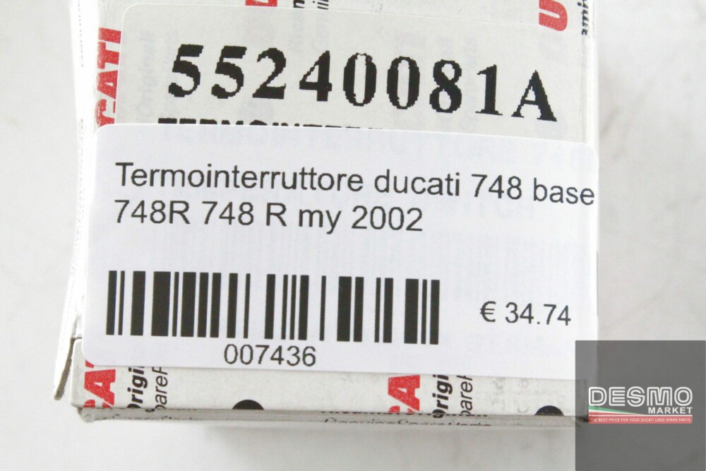 Termointerruttore ducati 748 base 748R 748 R my 2002