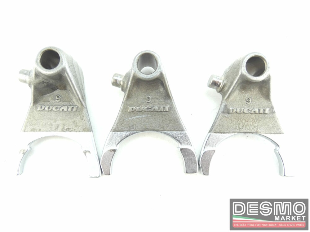 Kit 3 forchette cambio ducati 6 marce