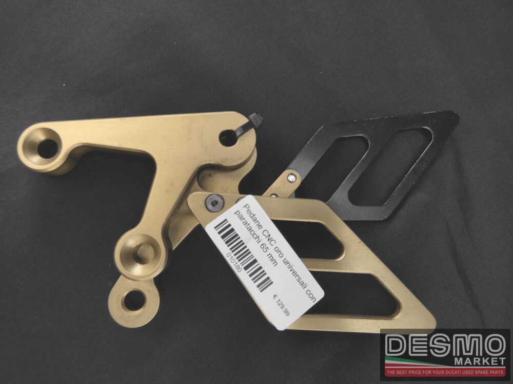 Universal gold CNC footpeg 65 mm - Image 5