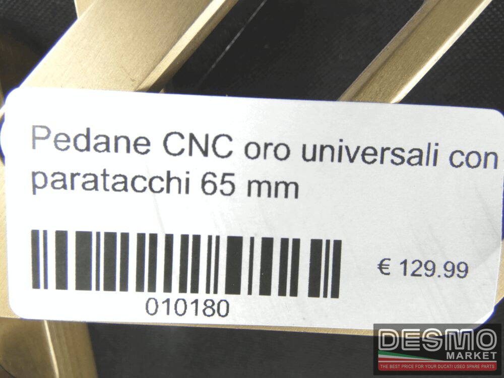 Universal gold CNC footpeg 65 mm - Image 6