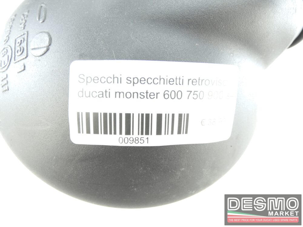 Specchi specchietti retrovisori ducati monster 600 750 900 s4