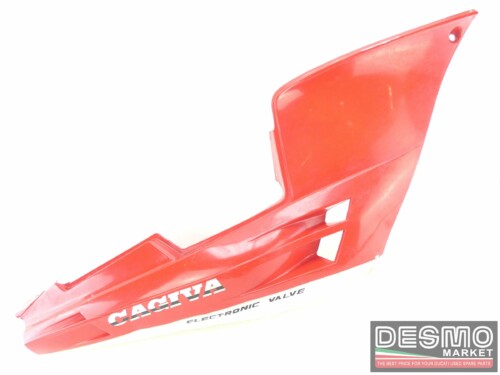 Carena fianchetto sottosella destra rossa bianca cagiva freccia 125 C10