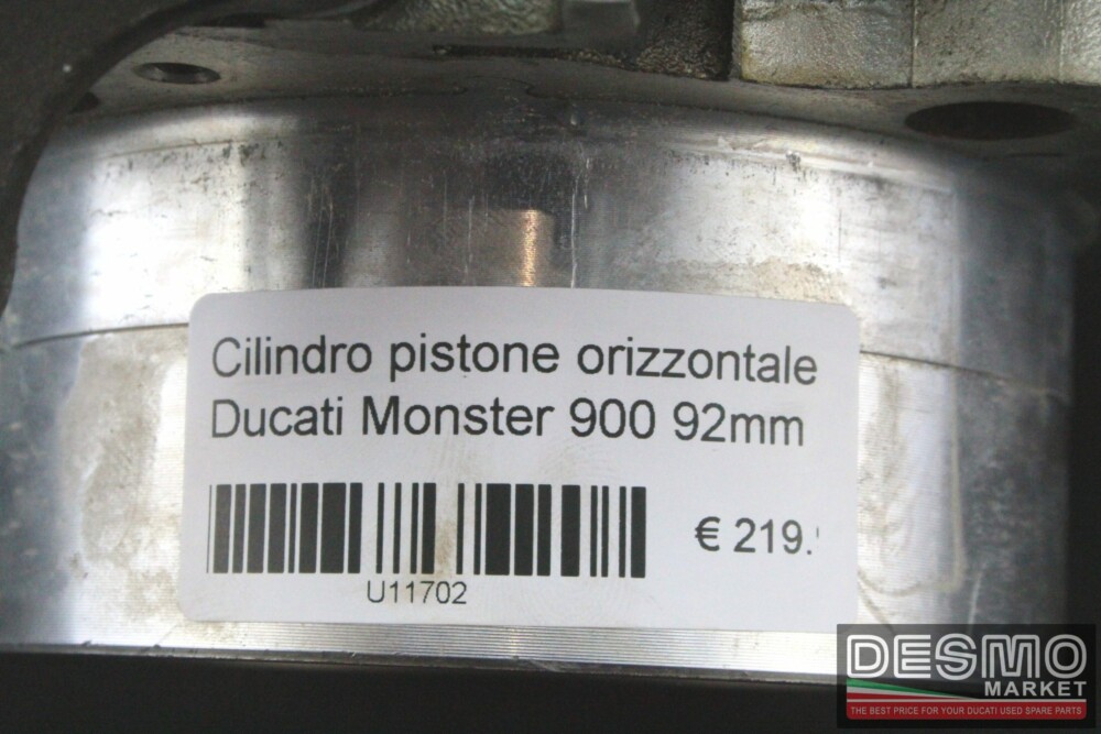 Cilindro pistone orizzontale Ducati Monster 900 92mm