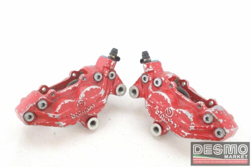 Pinze freno anteriori vuote Brembo verniciate rosso Ducati