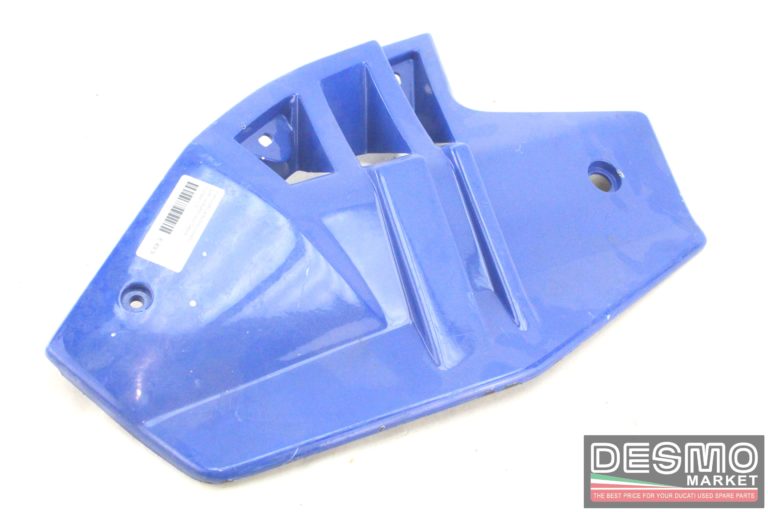 Fianchetto anteriore sinistro sotto serbatoio blu Cagiva Elefant 125