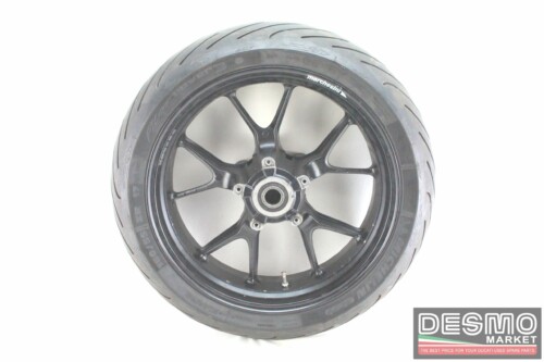 Cerchio ruota posteriore nero 10 razze 17 x 5.5 Ducati 749 999