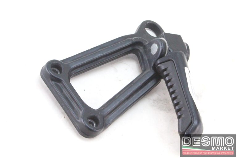 Pedana passeggero destra nero Ducati 851 888 SS 400 600 750 900