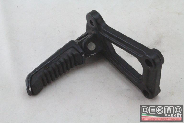 Pedana pilota sinistra nero Ducati 851 888 SS 400 600 750 900