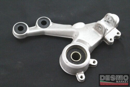 Piastra supporto pedana destra grigia pilota Ducati Monster s2r s4r s4rs