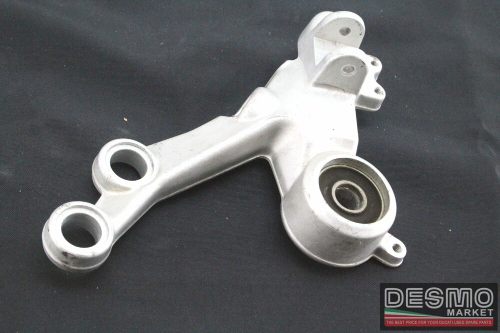 Piastra supporto pedana destra grigia pilota Ducati Monster s2r s4r s4rs