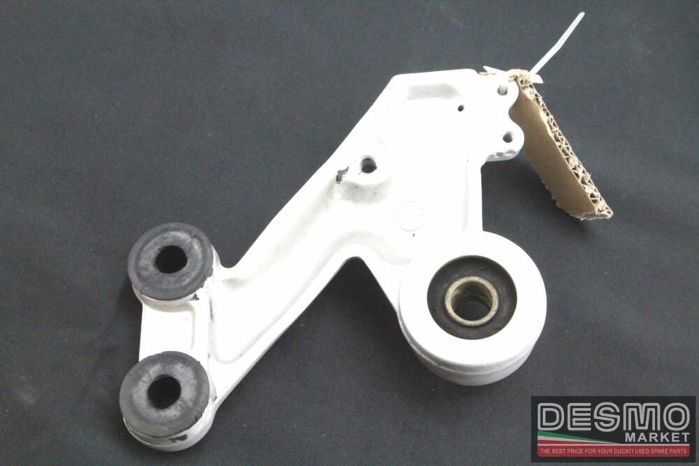 Piastra supporto pedana sinistra grigia pilota Ducati Monster s2r s4r