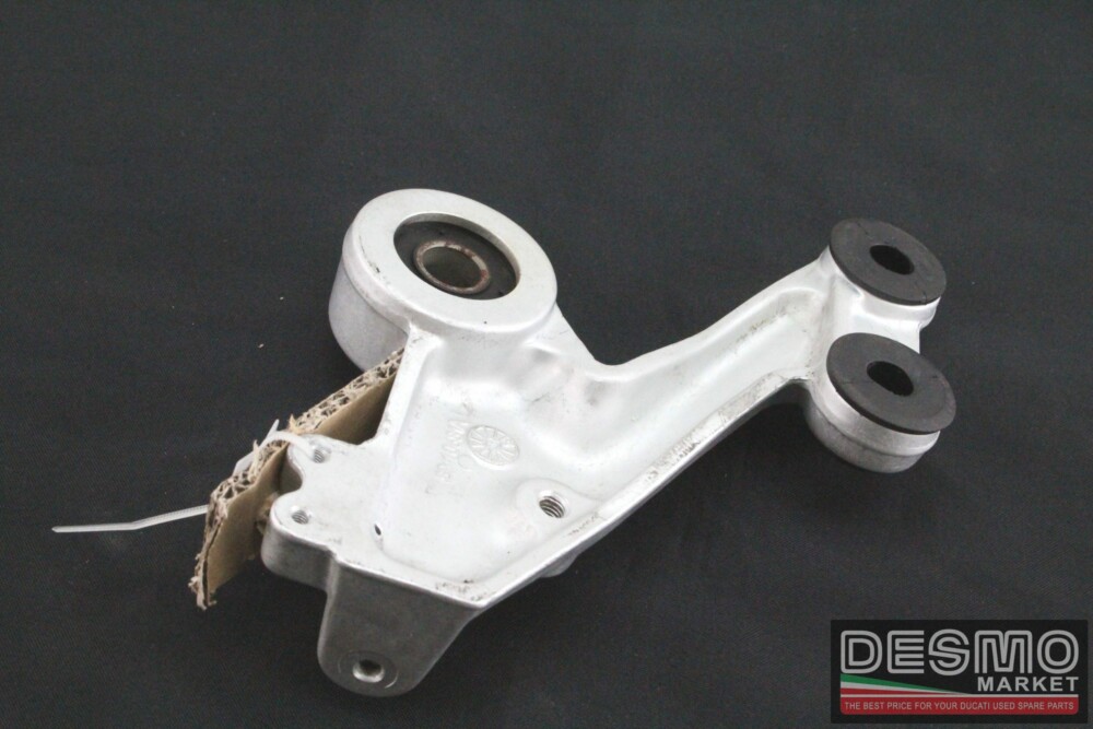 Piastra supporto pedana sinistra grigia pilota Ducati Monster s2r s4r