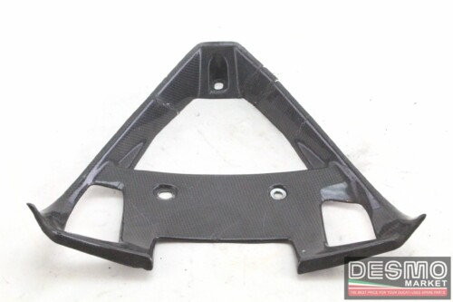 Triangolo cover radiatore olio carbonio Ducati 848 1098 1198