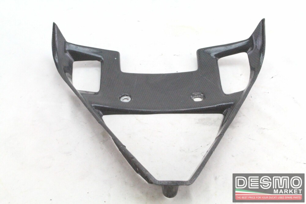 Triangolo cover radiatore olio carbonio Ducati 848 1098 1198