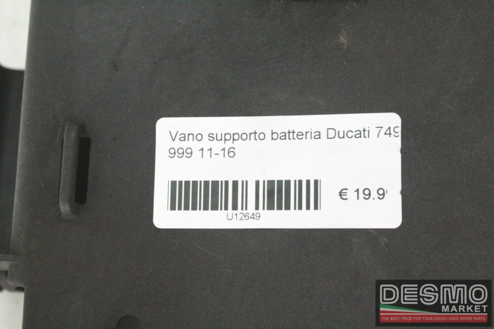 Battery holder support bracket Ducati 749 999 - Image 6