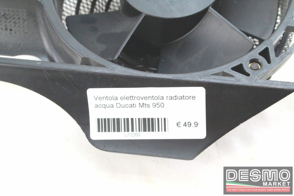 Ventola elettroventola radiatore acqua Ducati Mts 950