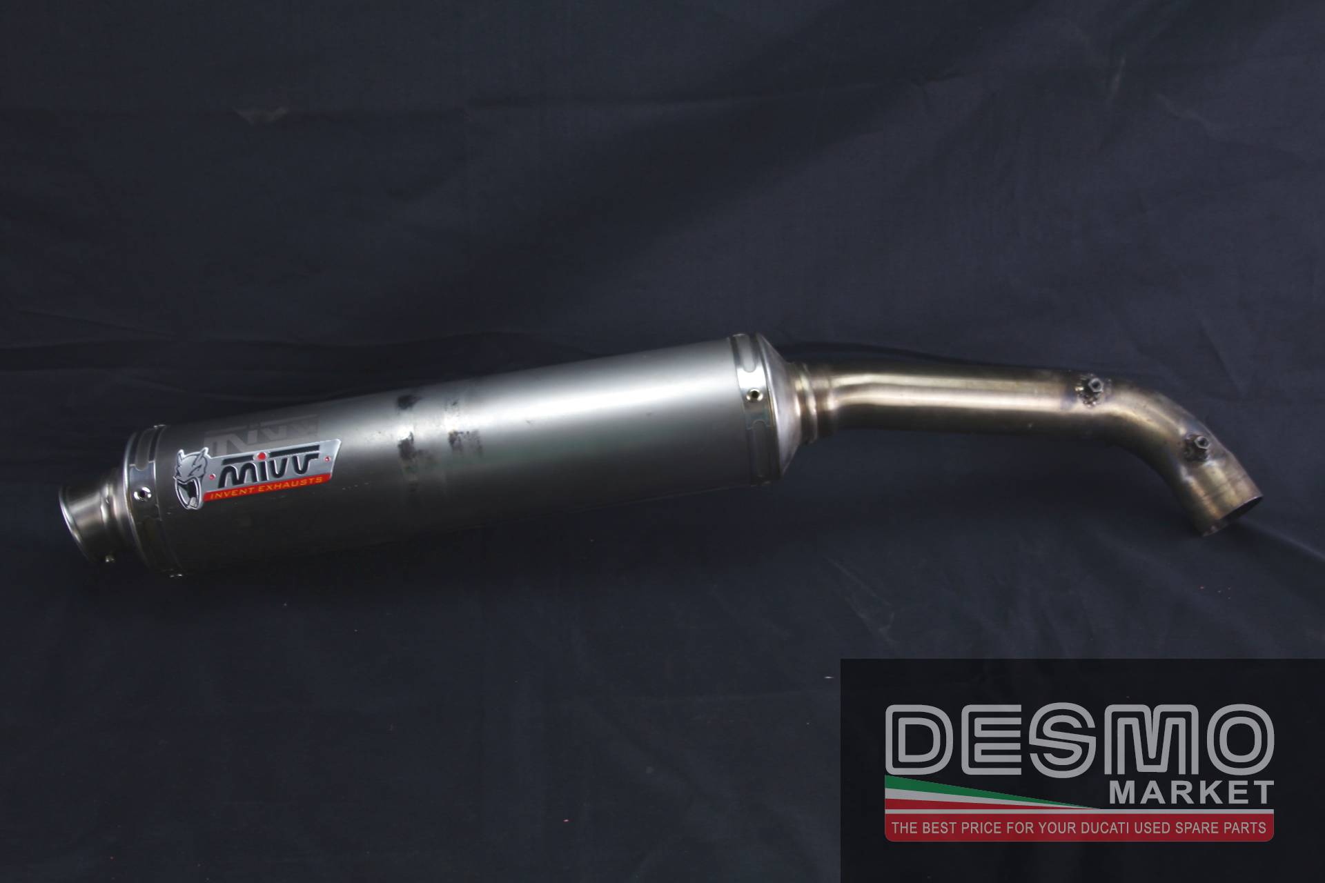 Mivv mufflers exhaust for road use Ducati 748 916 996 998 45mm