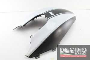 Cover serbatoio carbonio fascia bianca Ducati Diavel