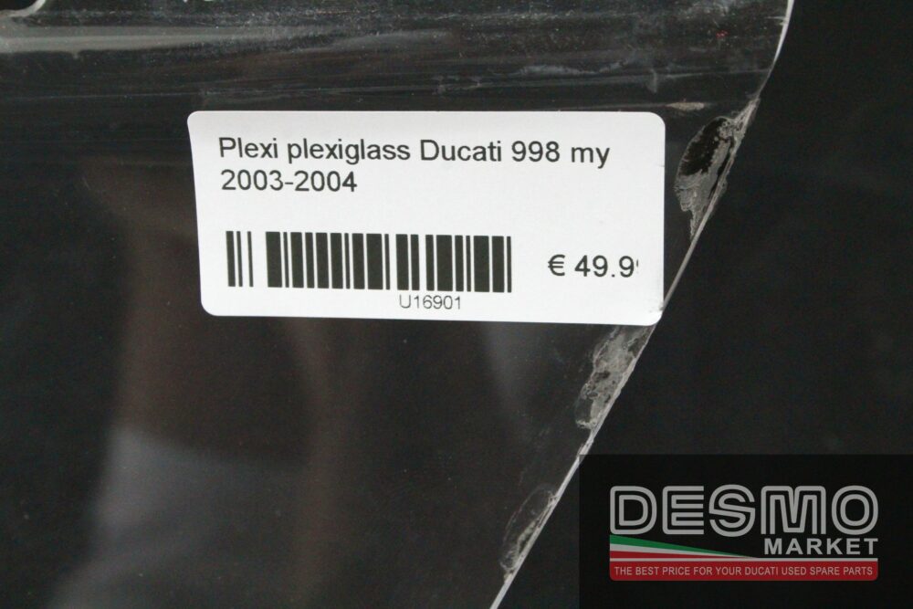 Plexi plexiglass Ducati 998 my 2003-2004