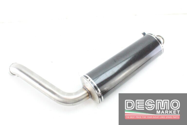 Scarico silenziatore sinistro carbonio Silmotor Ducati 748 916 996 998