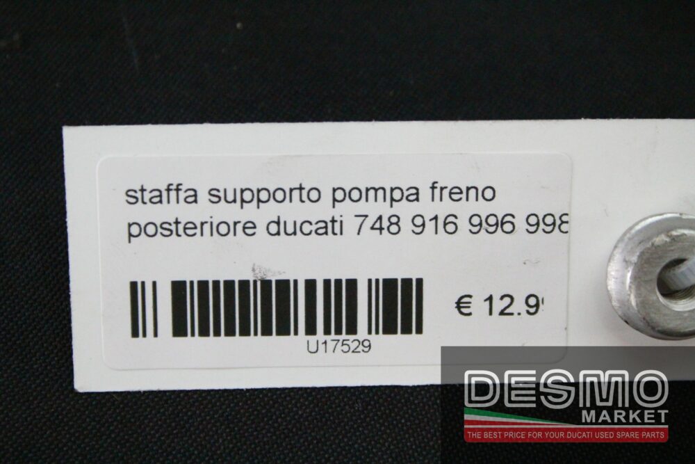 staffa supporto pompa freno posteriore ducati 748 916 996 998