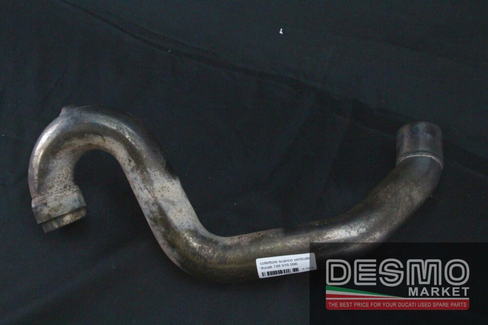 Vertical exhaust collector ducati 748 916 996 - Image 2