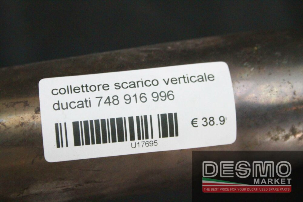 Vertical exhaust collector ducati 748 916 996 - Image 4