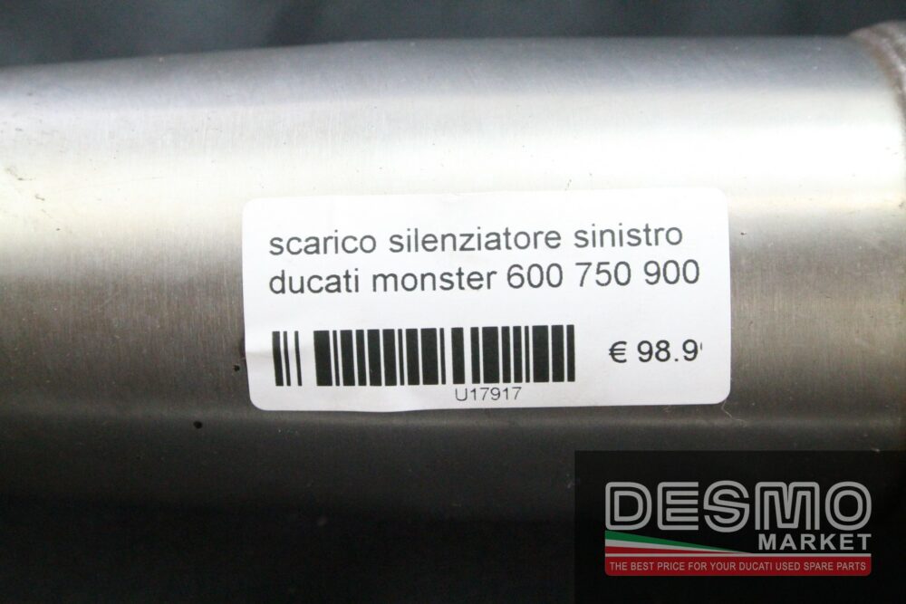 Scarico silenziatore sinistro Ducati Monster 600 750 900