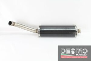 Scarico terminale destro carbonio Ducati 748 916 996 45mm