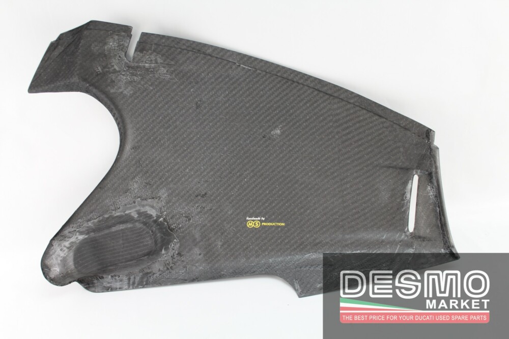 Carena vasca inferiore sinistra carbonio Ducati 748 916 996 998