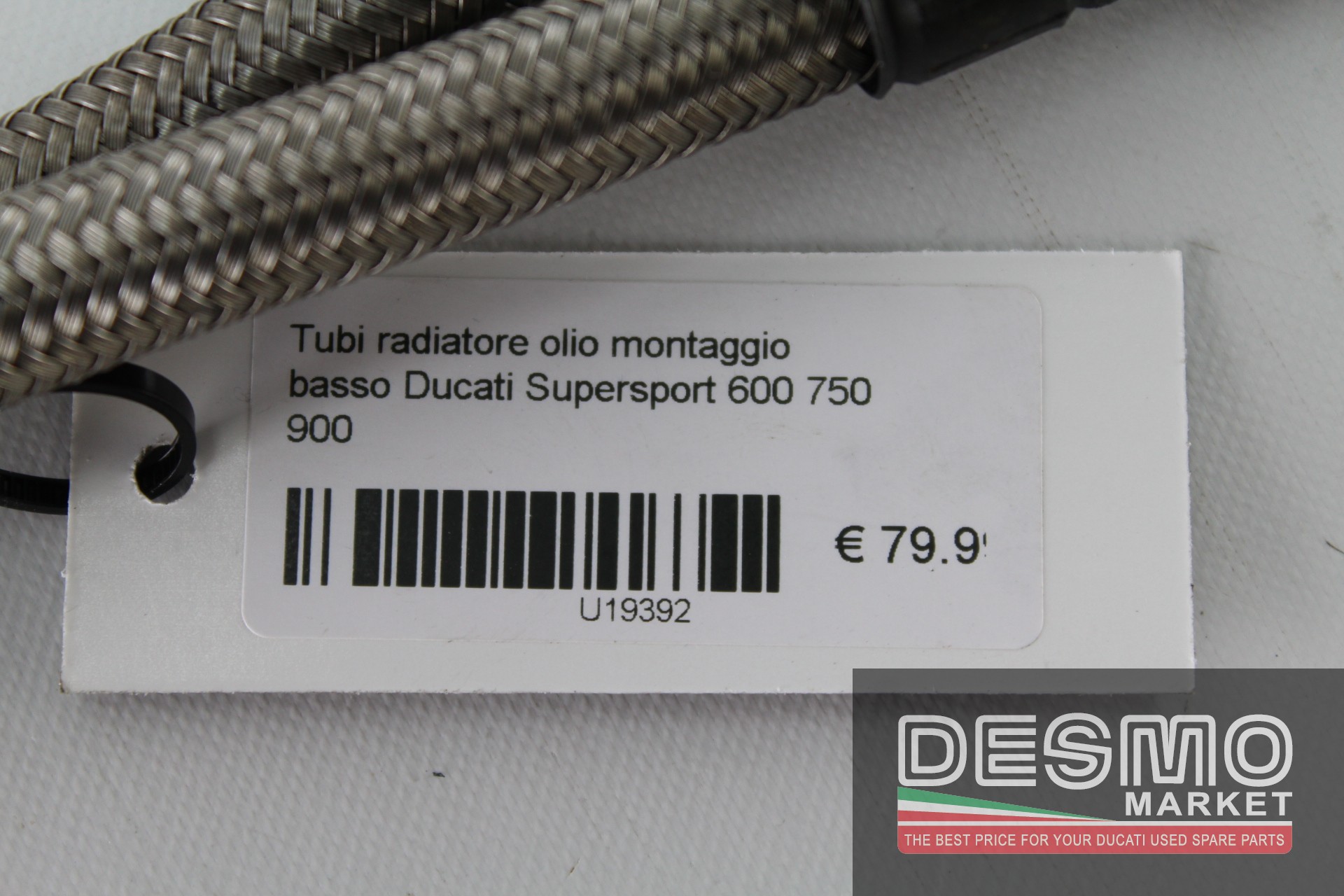 Tubi radiatore olio montaggio basso Ducati Supersport 600 750 900