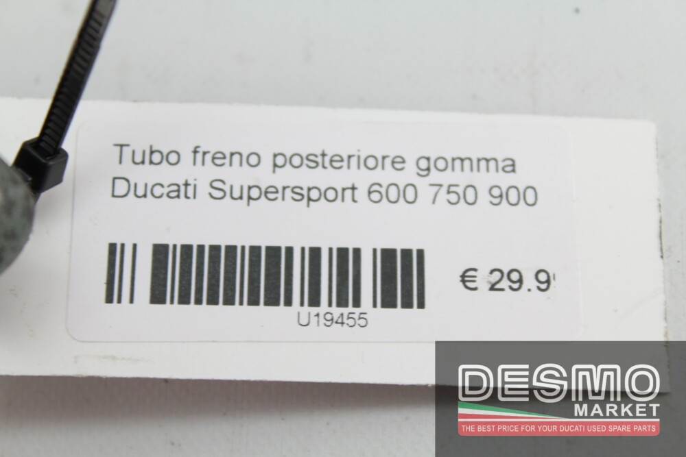 Tubo freno posteriore gomma Ducati Supersport 600 750 900