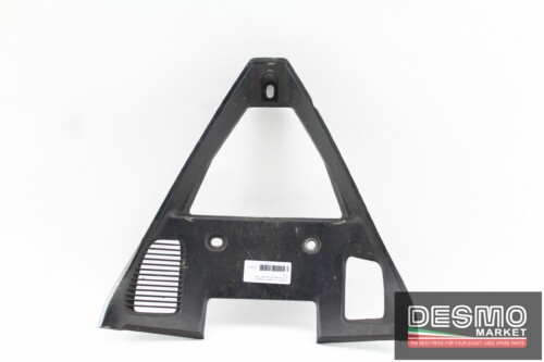 Triangolo convogliatore radiatore olio nero opaco Ducati 848 1098 1198