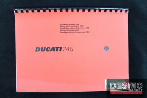 catalogo ricambi ufficiale Ducati 748 anno 1998