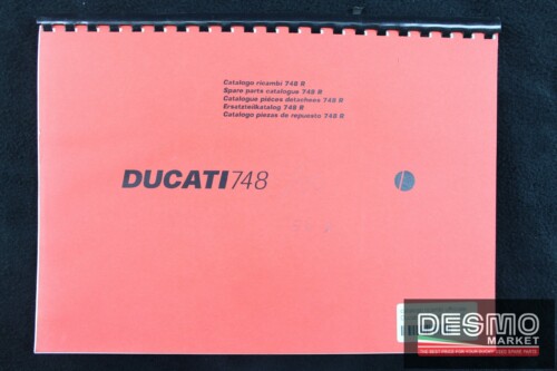 catalogo ricambi ufficiale Ducati 748 R anno 2000