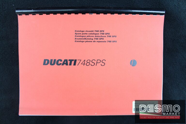 catalogo ricambi ufficiale Ducati 748 sps anno 1998