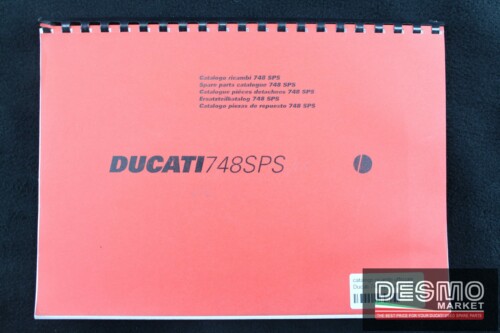 catalogo ricambi ufficiale Ducati 748 sps anno 1999