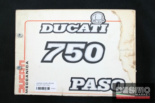 catalogo ricambi ufficiale DUCATI 750 PASO