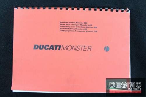 catalogo ricambi ufficiale Ducati MONSTER 600 anno 1998