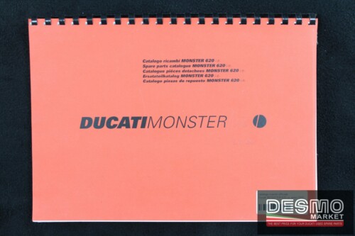 catalogo ricambi ufficiale Ducati MONSTER 620 i.e. anno 2002