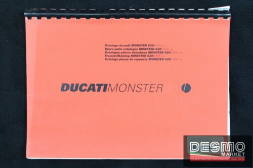 catalogo ricambi ufficiale Ducati MONSTER 620dark  i.e. anno 2002