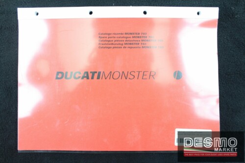 catalogo ricambi ufficiale Ducati MONSTER 750 anno 2000