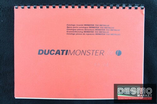 catalogo ricambi ufficiale Ducati MONSTER 750 METALLIC  i.e. 2000