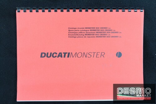 catalogo ricambi ufficiale Ducati MONSTER 900 cromo anno 2000