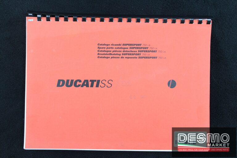 catalogo ricambi ufficiale Ducati SS  750 I.E. anno 2002